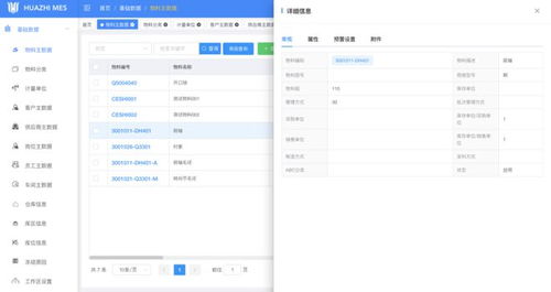 打造数智化工厂 huazhi mes基础数据模块的管理功能解读